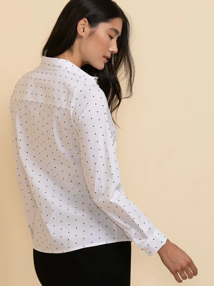 Talia Fitted Collared Shirt