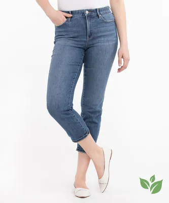 Eco-Friendly Cropped Straight Jean