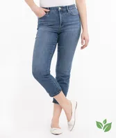 Eco-Friendly Cropped Straight Jean