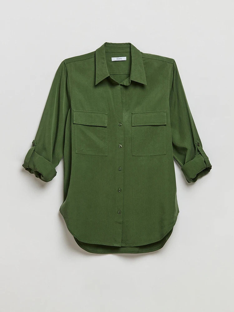 V-Neck Utility Shirt