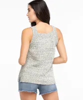 Square Neck Sweater Tank