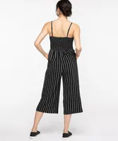 Bow Front Culotte Jumpsuit