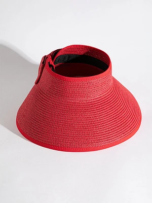 Straw Brim Visor