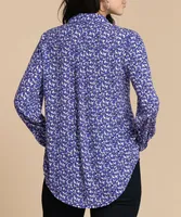 Patterned Collared Shirt