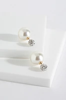 Front and Back Pearl Earrings