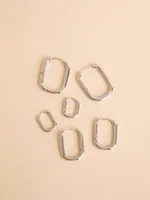 Trio Pack Squoval Earrings