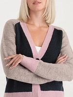 Long Sleeve Button Front Cardigan