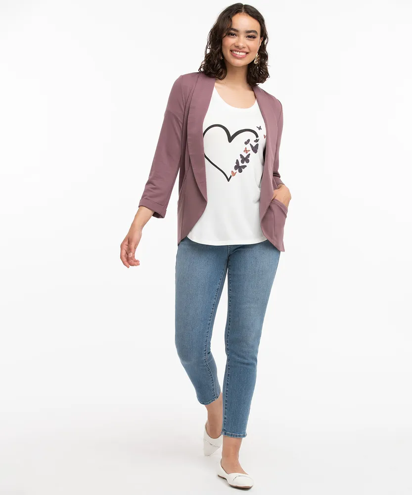 Eco-Friendly Heart & Butterfly Tee