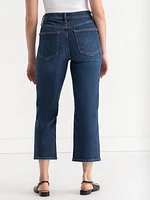 Lucy Straight Leg Cropped Jeans