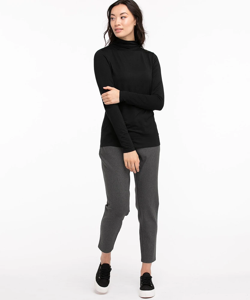 Long Sleeve Jersey Turtleneck