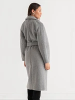 Harriet Wool Wrap Coat