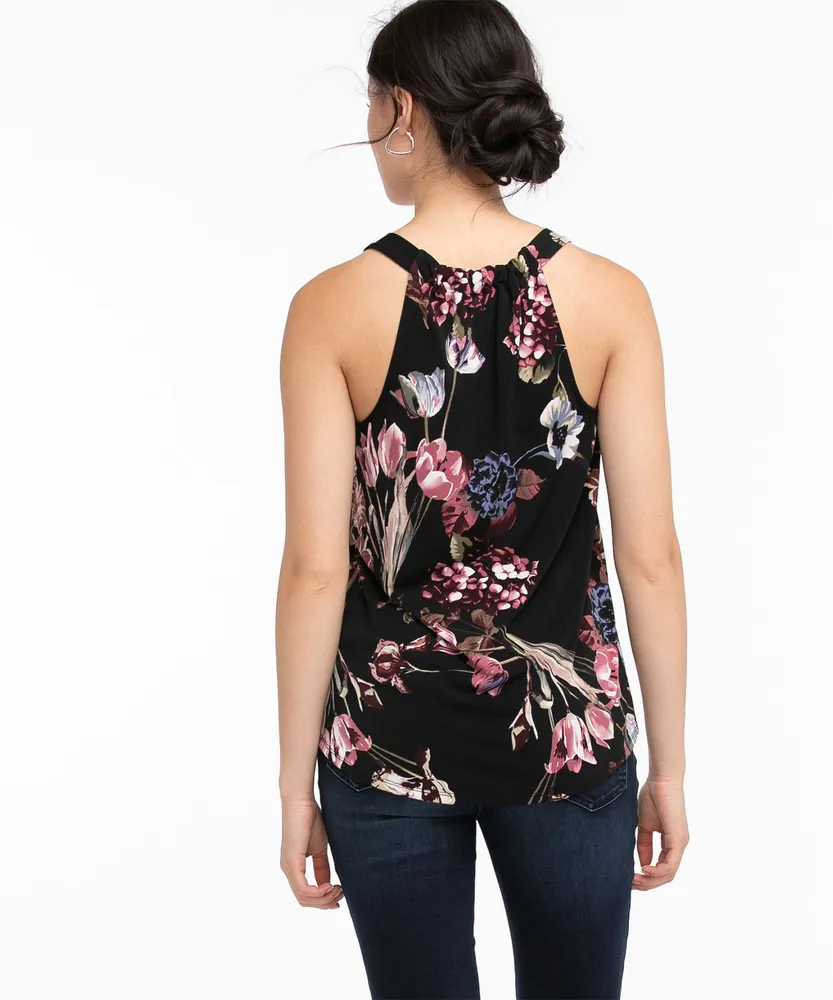 Eco-Friendly Ruched Strap Tank Top