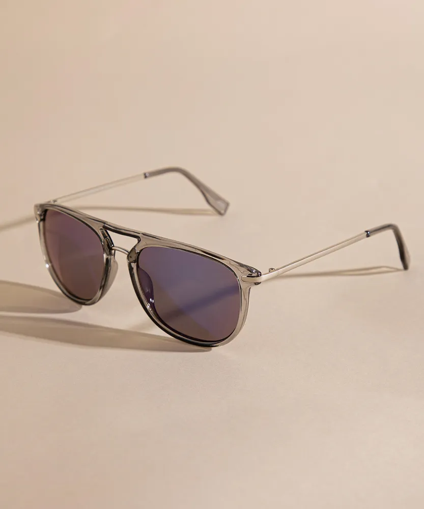 Grey Brow Bar Sunglasses