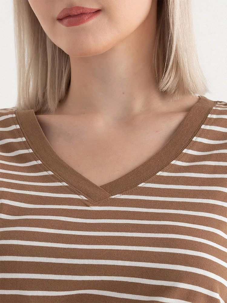 V-Neck Relaxed Tee