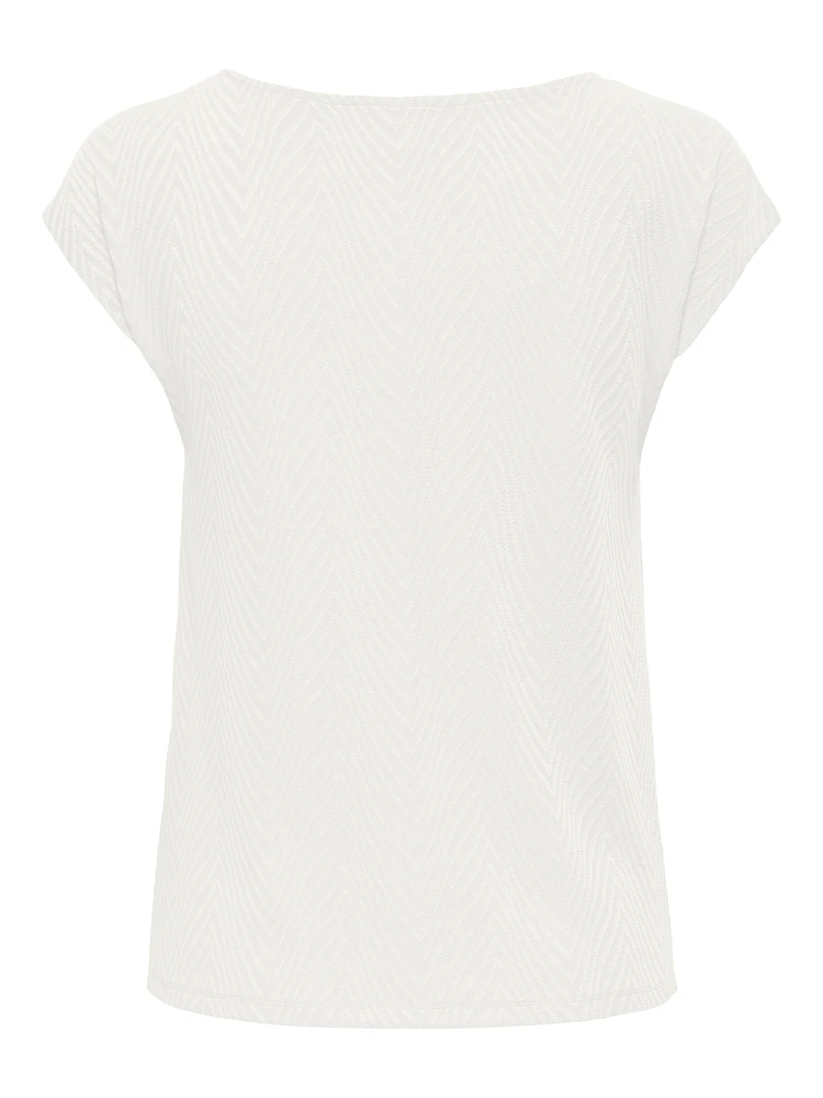 Zuri Short Sleeve V-Neck Top