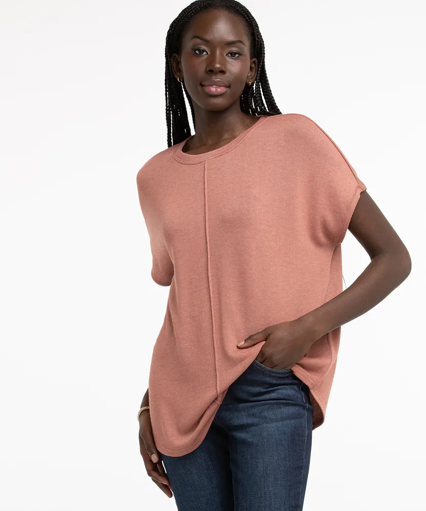 Extended Sleeve Hacci Top