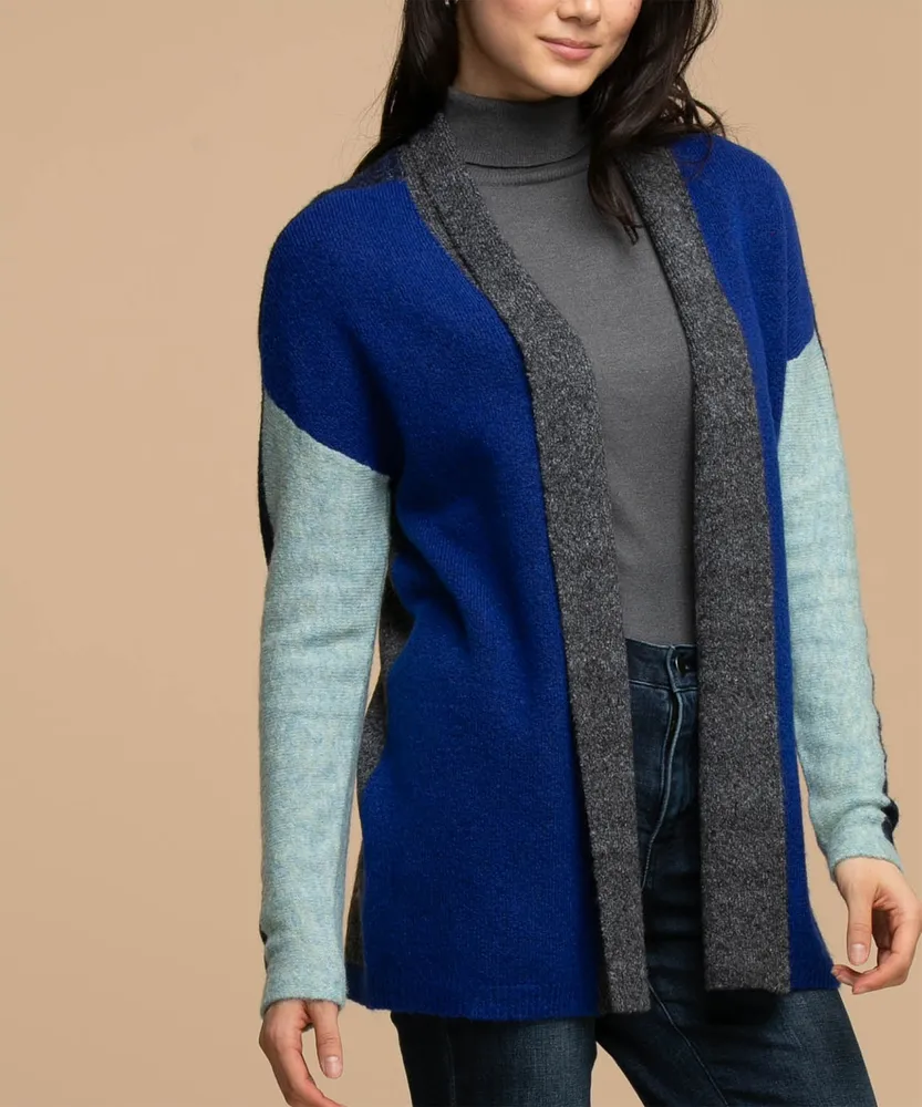 Eco-Friendly Colourblock Cardigan