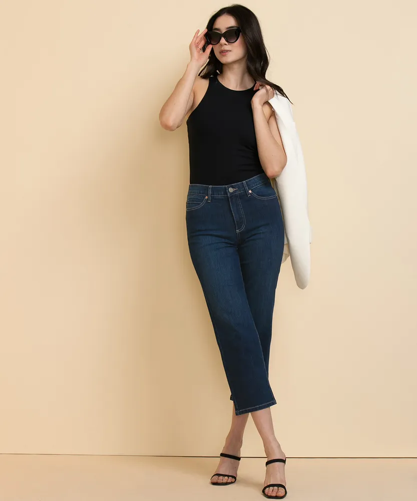 Stevie Straight Crop Jeans by LRJ