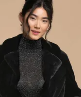 Black Faux Fur Jacket