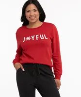 Graphic Crew Neck Sweatshirt