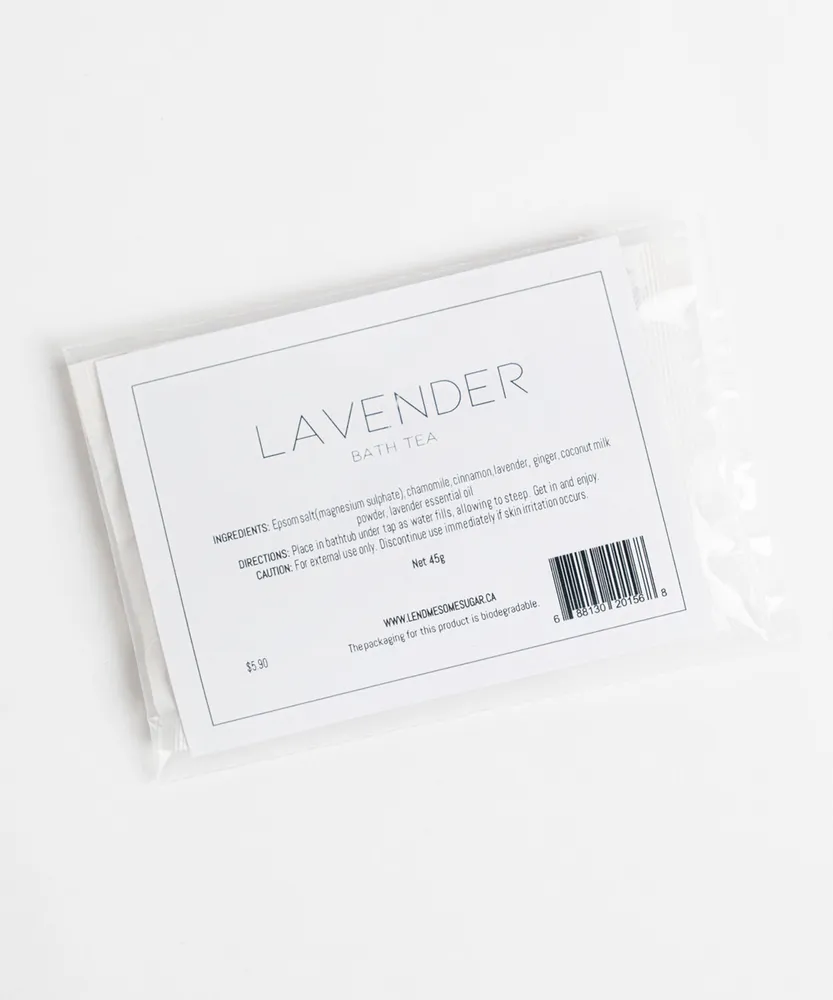 Bath Tea - Handmade Canada