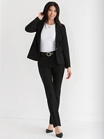 Oxford Classic Suit Blazer Luxe Ponte