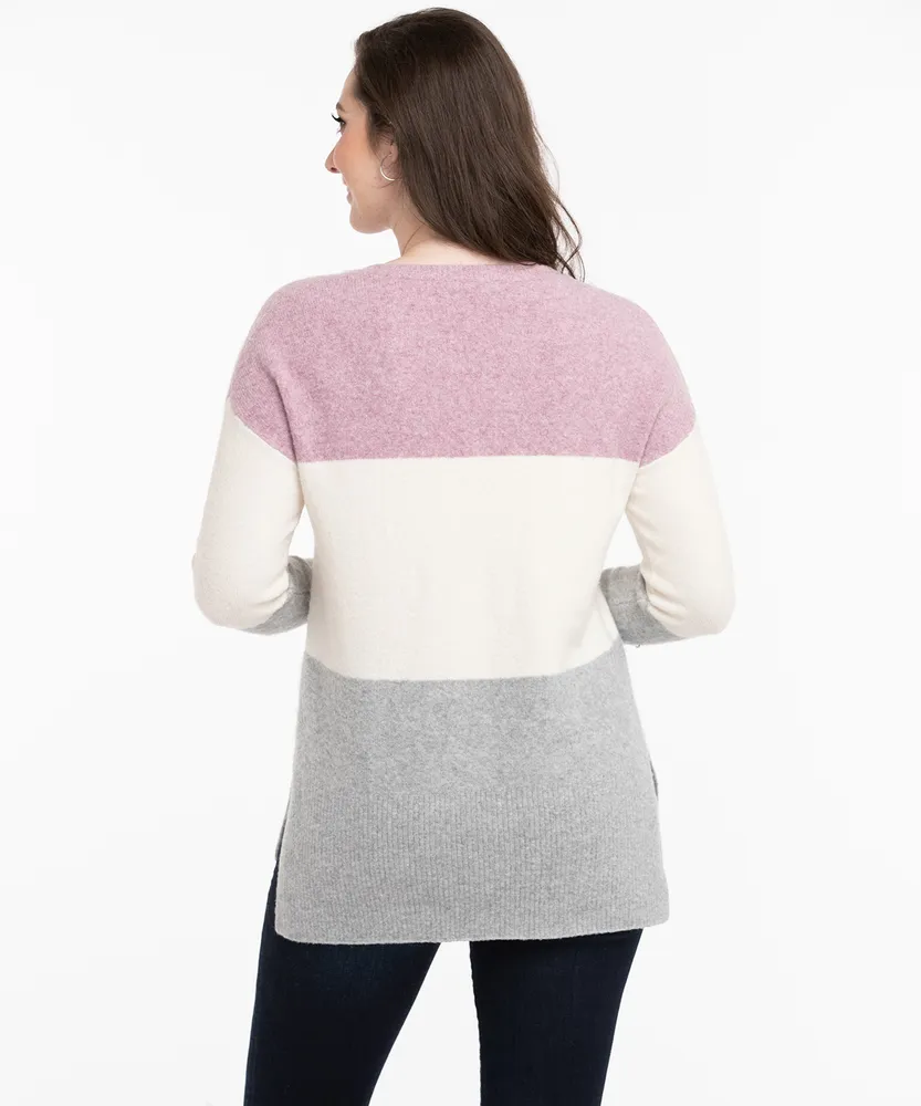 Eco-Friendly Colourblock Sweater