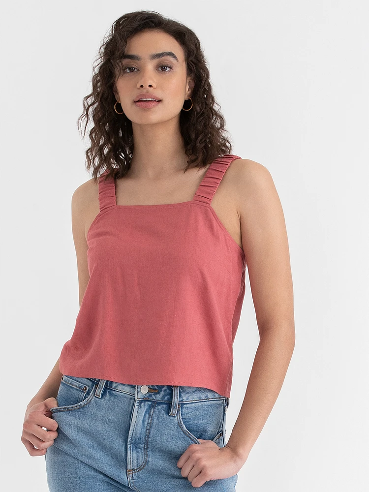 Linen Tank Top