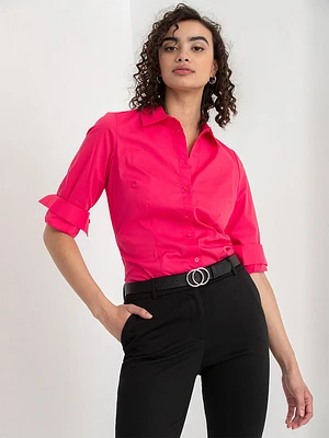 New Talia Fitted Collared Shirt