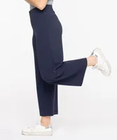 Scuba Crepe Wide Leg Crop