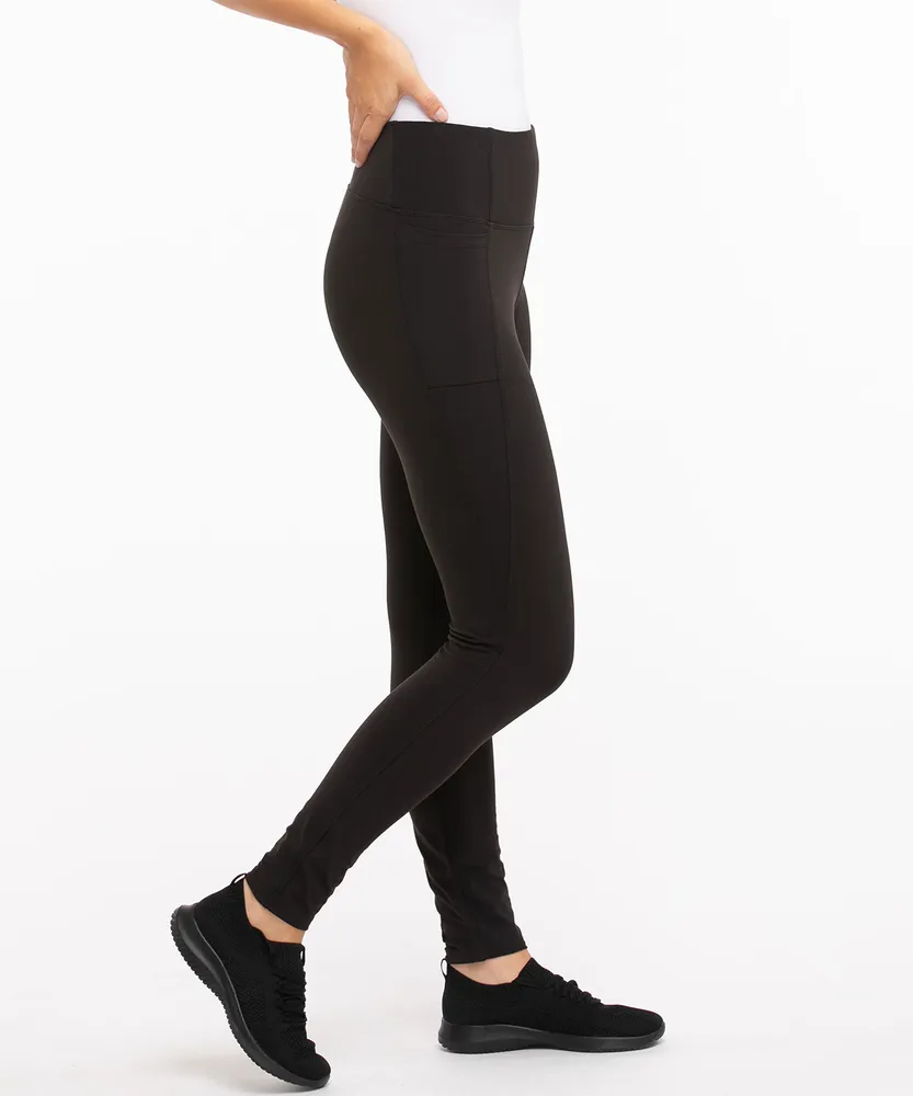 Black Active Legging - Regular Inseam