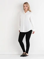 Longer Length Collared Blouse