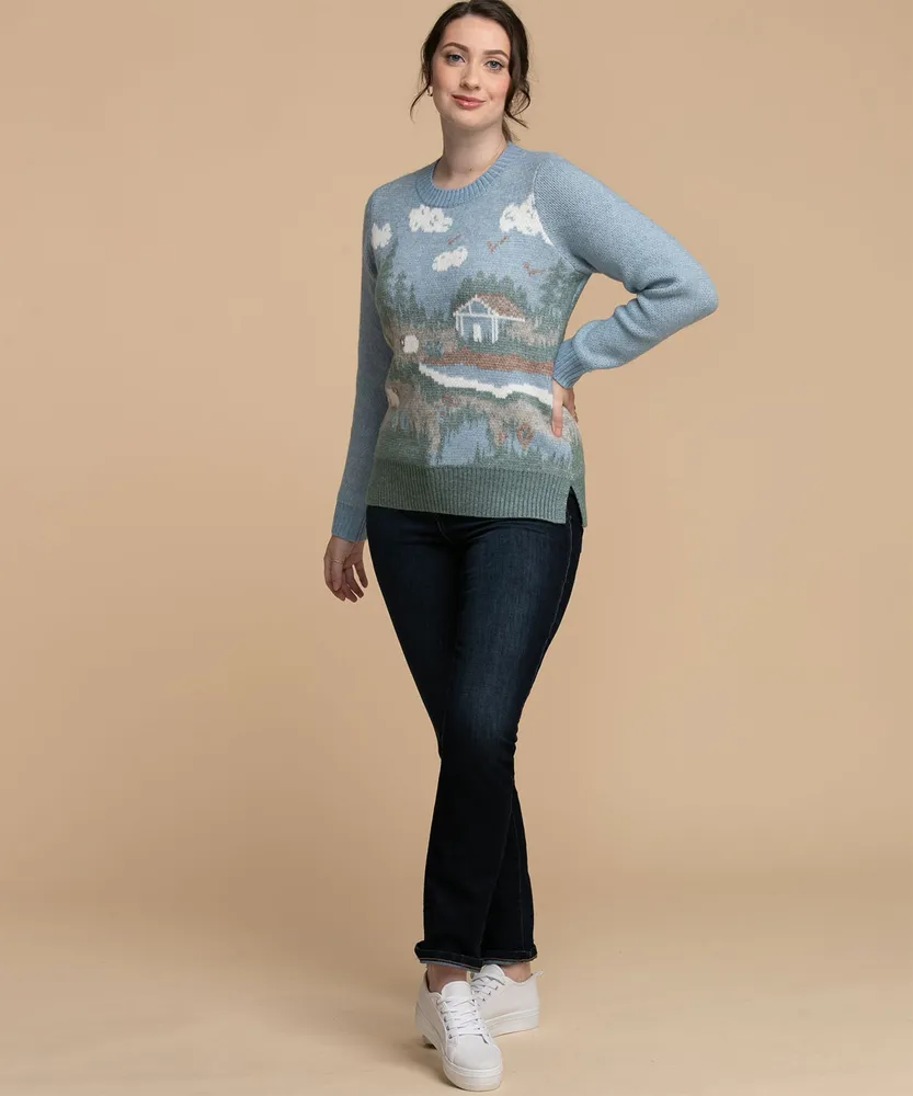 Landscape Pullover Sweater