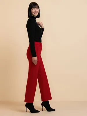 Ponte Pull On Bootcut Pant