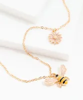 Small Chain Bumblebee Necklace