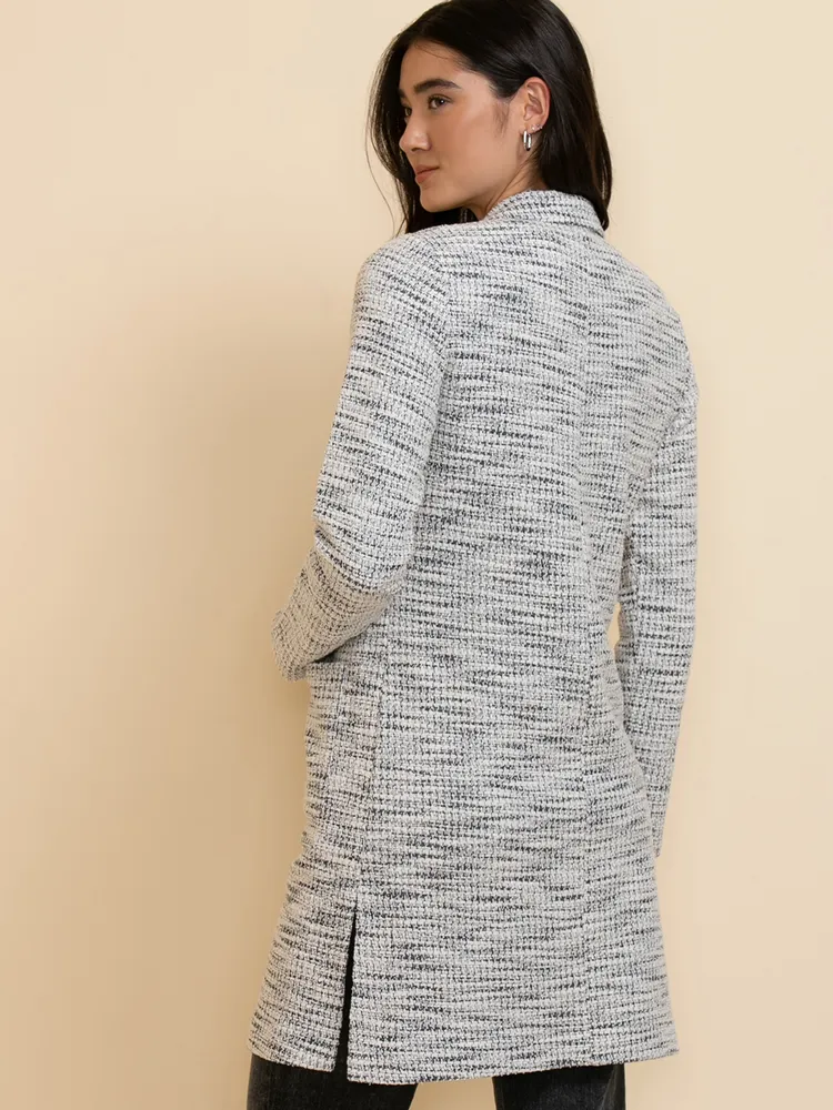 Knit Longline Jacket