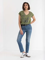 Relaxed V-Neck Tee