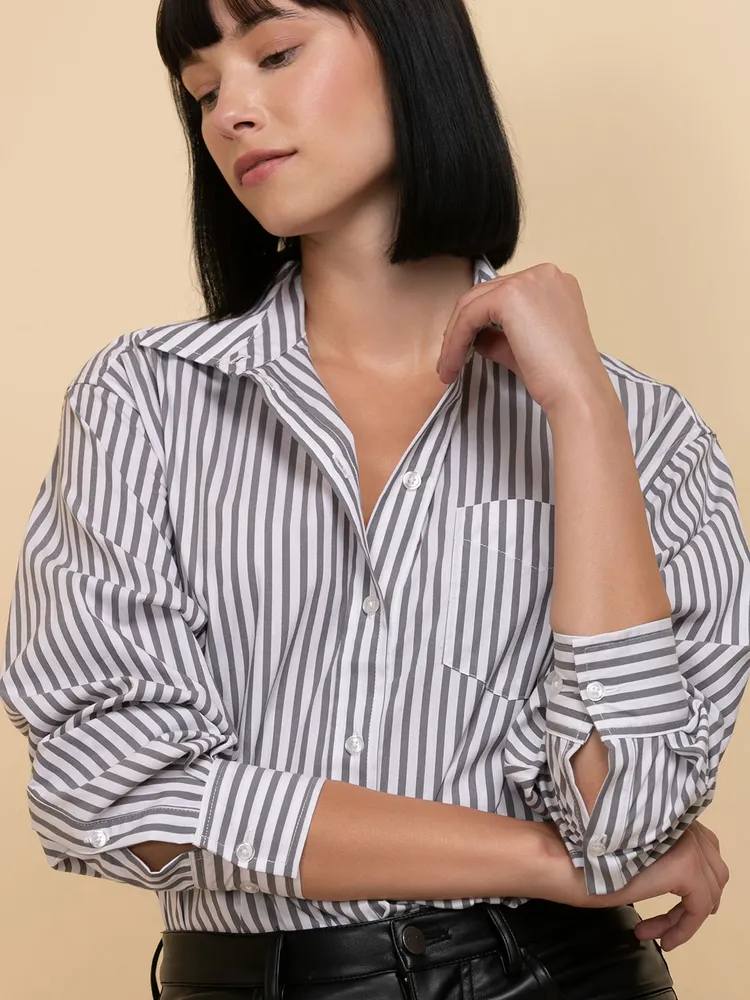 Relaxed Button-Up Shirt