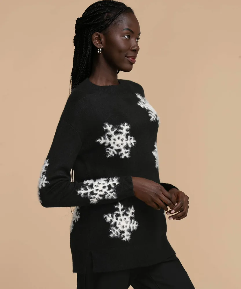 Snowflake Tunic Sweater