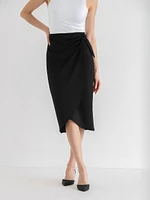 Midi Wrap Skirt