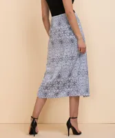 Charmeuse Midi Wrap Skirt