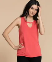 Cut-Out Tank Top