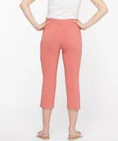 Microtwill Pull-On Crop Pant