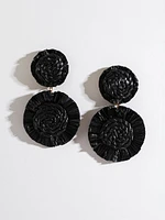 Raffia Earrings