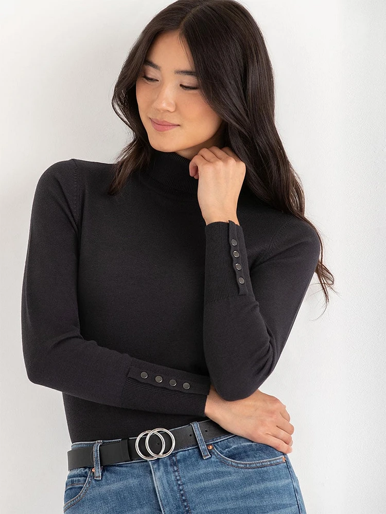 Cashmere Turtleneck Sweater