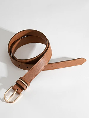 Classic Top Stitch Belt