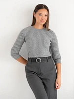 Cable Knit Sweater