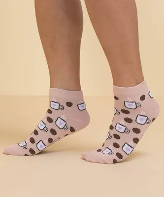 Coffee Lover's Ankle Socks