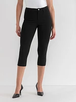 Harlow Skinny Capri Pant Microtwill