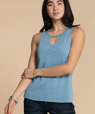 Cut-Out Tank Top